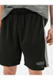 Sports Shorts Slogan Printed Waist Lace Pocket - 5