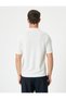Polo Neck Knitwear Sweater Half Zipper Short Sleeve - 4