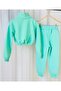 Girls Butterfly Embroidered Crop Tracksuit Set - 4