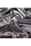 Double Sided Silk Shawl - Silver - 3