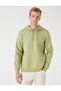 Hooded Basic Sweatshirt - 3