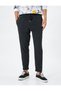 Jogger Sweatpants with Lace Waist Pocket - 3