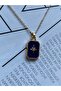 Women's Navy Blue Polar Star Necklace - 2