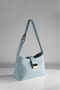 Women's Blue Hand and Shoulder Bag