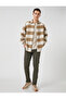 Basic Woven Trousers with Button Detail, 5 Pockets