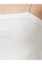 Thin Strap Crop Tank Top - 6