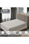 Fitted Sheet - Fits 200x200 Cm Super King Size 3 Pcs - 35 Cm Deep Pocket - 5