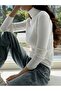الياقة المدورة سترة Slimfit عالي الجودة - 4
