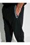 Jogger Sweatpants with Lace Waist and Zipper Pocket Detail - 5