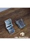 2 Pcs. Folding Table Leg Attachment - Mini Shelf Kitchen Bed Study Table - 2