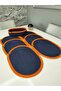 Jute, American Service, 6 Plates, 1 Bread Basket, Plate Base, Plate Set, Modern Lux Presentation - 5
