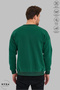 Unisex Christmas Merry Christmas Printed Crew Neck Hoodless Raised Oversize Sweatshirt - 5
