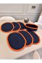 Jute, American Service, 6 Plates, 1 Bread Basket, Plate Base, Plate Set, Modern Lux Presentation - 2