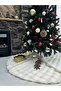 Bubble Christmas Tree Cover Plush Christmas Tree Cover Christmas Pine Tree Cover Beige 150 cm Diameter - 3