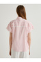 Short Sleeve Shirt Buttoned Pocket Detailed Cotton - 4