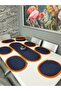 Jute, American Service Set, 6 Plates, 1 Bread Basket, 1 Runner, Plate Set, Modern Lux Presentation - 2