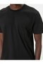 Crew Neck Basic Short Sleeve T-Shirt - 5