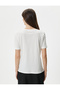 Printed T-Shirt Crew Neck Short Sleeve Cotton - 4