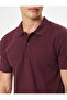 Slim Fit Polo Collar Buttoned Short Sleeve T-Shirt - 5