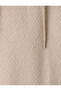 Hooded Textured Sweatshirt - Pocket Detailed - 6
