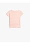 T-Shirt Short Sleeve Round Neck Ribbed Cotton - 2