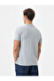 Short Sleeve T-Shirt Crew Neck Textured - 4