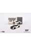 1/64 Nissan Skyline Kenmeri Liberty Walk White Mgt00702