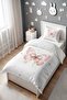 Starry Bow Detailed Butterfly Patterned Single Baby Kids Bedding Set - 3