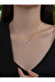 Twisted Heart Necklace Silver Color Sede Design Stylish and Tempting - 2