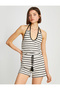 Halter Neck Knitted Undershirt - 2