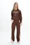 Girls Hooded Cotton Combed Fabric Sports Suit-179 - 4