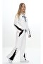 Girls Hooded Cotton Combed Fabric Sports Suit-179 - 3