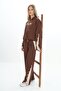 Children's 100% Cotton 2 Thread Combed Cotton Fabric Hooded Tracksuit Set-179