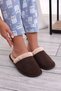 U050 Unisex Winter Indoor Slippers Furry Wool Winter Slippers