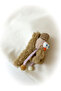Duck Plush Buckle Children'S/Women's 1 Piece Buckle Buckle Brown - 3