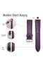 R4135S Leather Strap - Purple - 24mm - 3