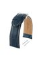 R4134W Leather Strap - Blue-White - 20mm - 3