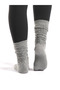 Fully Caldo Gray Non-Slip Pilates And Yoga Socks - 2
