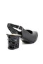 Black Women's Classic Heeled Shoes K01688071109 - 5