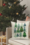 Christmas Themed Throw Pillow Cover / Christmas - Christmas Cushion Cover (Double-Sided Printed - Hidden Zipper) - 2