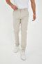 Winter Gabardine Chino Trousers Regular Fit Men's Stone - 4