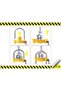 Lr-Cla Trailer, Caravan Coupling Safety Lock (Knob Type) - 2