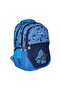 Boy's Feeding Water Resistant 4 Compartment School Backpack RLX1350BlueFootball - 2