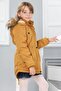 Girl's Waterproof Removable Hooded Plush Lined Long Coat Coat - 4