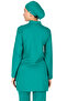 Surgical Green Thin Fabric Lycra Hijab Nurse Jersey and Hijab Doctor's Jersey Set - 8
