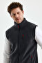 Men's Full Zipper Sports Fleece Vest - 6