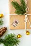 Happy New Year Sticker 4 cm 48 Pieces - Waterproof New Year Christmas Sticker, Gift Package Decoration - 4
