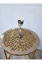 3 Pieces of Cover (Except for the Table)/33Cm/Glitter Sparkling Gold/Artificial Leather/Glitter Absolutely Not Shedding - 2