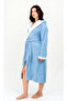 - 100% Cotton - Unisex Bella Buckle Bathrobe (Two Colors) - 3