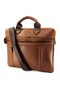 Unisex Tan Five Compartment 13 and 14 Inch Paper Bag and Laptop Bag - 2